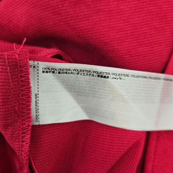 MNG Mango Silky Bell Sleeve Wrap Blouse Size 2 - Picture 7 of 7